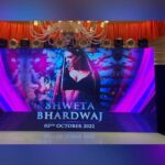 Shweta Bhardwaj Instagram - Naach meri rani naach naach .. #show #dancereels #bollywood Styled by : @anusoru Makeup and hair : @chaurasiapooja.mua