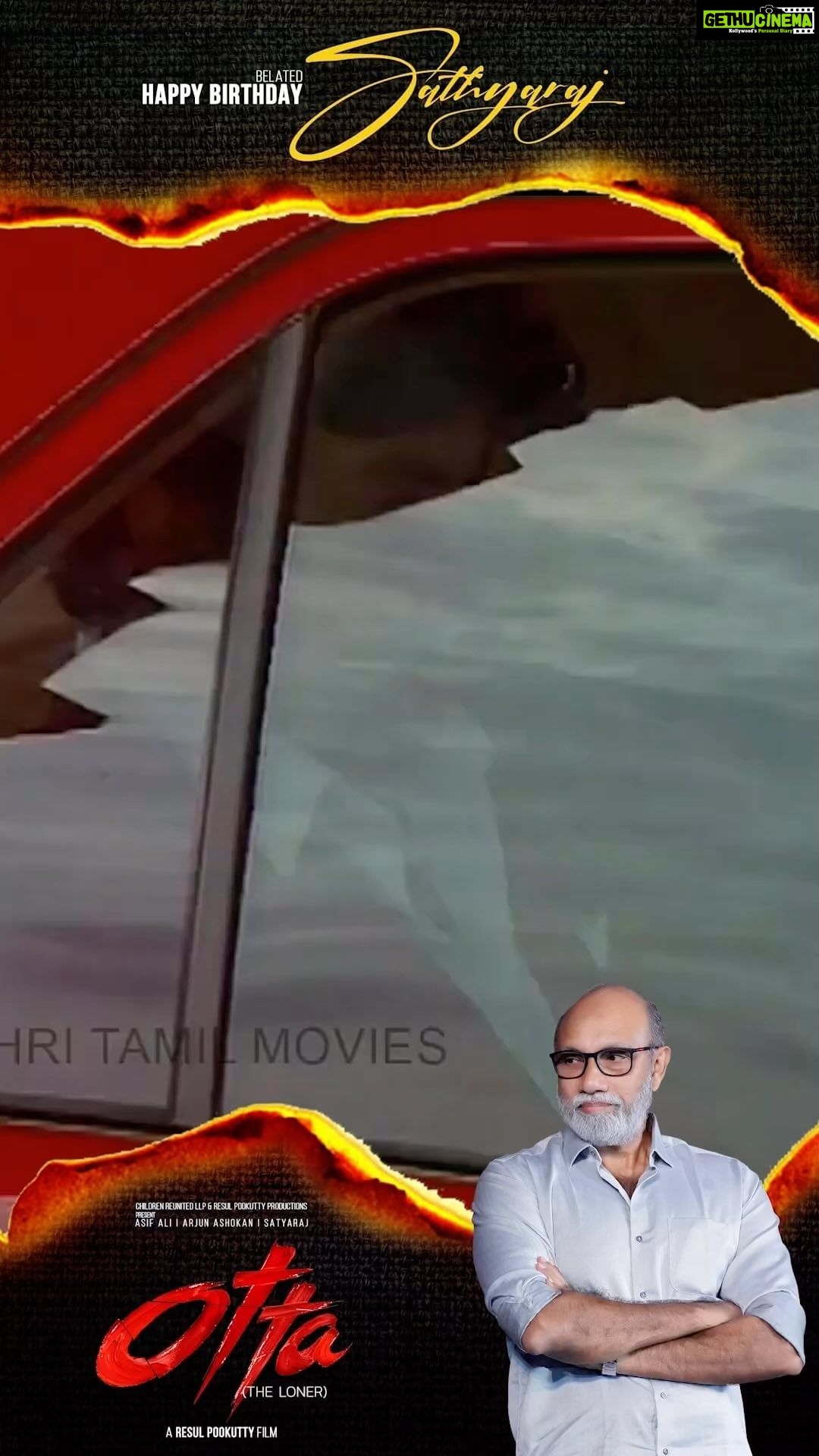 Sibi Sathyaraj Instagram - Sincere thanks to @resulpookutty sir for his bday wishes to Appa!Eagerly waiting for @ottathemovie 😊 #Sathyaraj #HBDSathyaraj