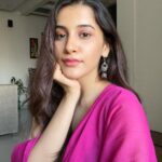 Simran Sharma Instagram - The many moods of monsoon💕🌧 #monsoon #jhumke #pink #gorgeousweather