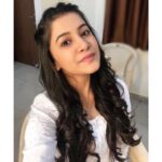 Simran Sharma Instagram - ☁️ #selfiesunday #whynot #whiteismycolor #okbye