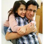 Simran Sharma Instagram - Both, my strength and my weakness, my biggest supporter and my worst critic. By me at my worst, proudest at my best. My best friend, confidant, guiding light..papa❤️ #blessedwiththebest