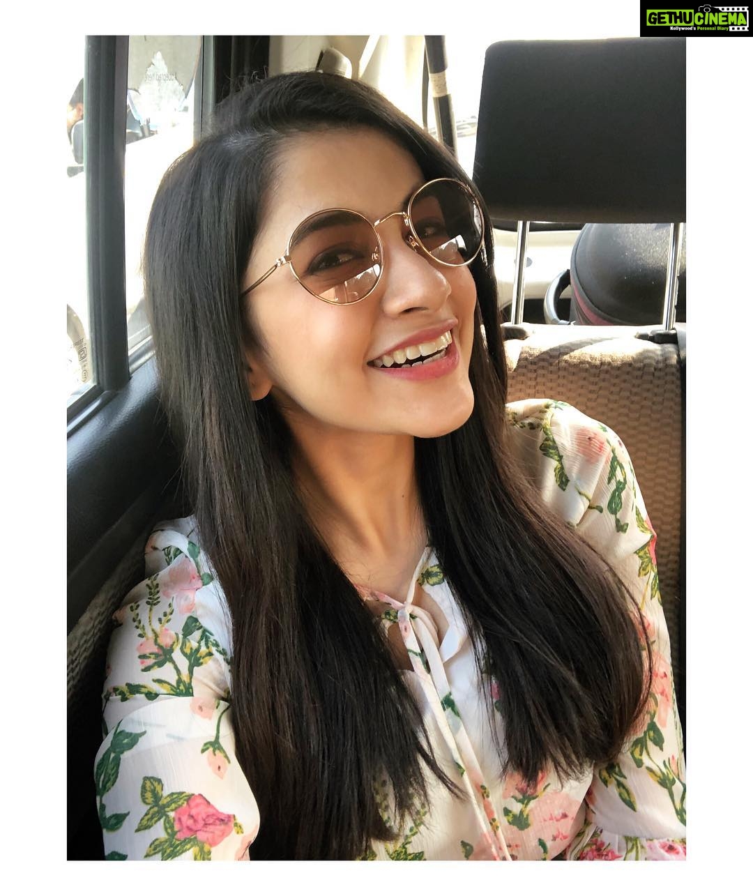 Simran Sharma Instagram - “Wanting to be someone else is a waste of who you are.”🌸 #smilewide
