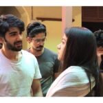 Simran Sharma Instagram - #Throwingitback to the very beginning of the beautiful and crazy journey that was the shoot of #HumChaar. Sharing this picture clicked as we rehearsed for the first time on a shoot location in Mathura that holds an extremely special place in my heart, one I’ll cherish the memories made at for a long time to come.. ✨ #nostalgia #memories #mathura #shootmemories