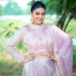 Sneha Instagram - There is no real ending. It's just the place where you stop the story. @geetuhautecouture @ashokarsh Rings @jcsjewelcreations #djd #beautifulmemories #happyday #lehenga #pinkdress #finale #talent #danceshow