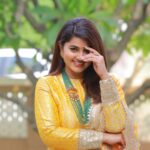 Sneha Instagram - You can't change how people treat you or what they say about you. All you can do is change how you react to it.!!! @geetuhautecouture @kalasha_finejewels @clicks_by_ajay #yellowdress #salwarsuits #atitude #alwazbekind #howppltreatyou #livelife