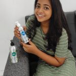 Sneha Babu Instagram - @vilvah_ Goatmilk shampoo and cream conditioner has my heart. They plays a major role in my haircare now. The only Product which controls my frizzy hair and keeps it in its place is @vilvah_ goatmilk shampoo and cream conditioner. #vilvah you have won my heart ❤️