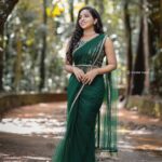 Sneha Babu Instagram - 💚 Wearing:- @i_b_a_a_h Photography:- @_shutter_magics_ MUA:- @makeover_by_daniya_ #photooftheday #photoshoot #nature #beauty Iringole