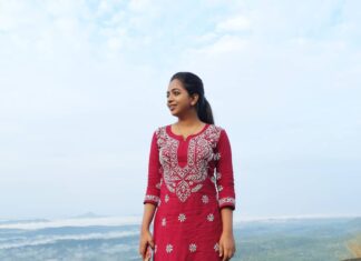 Sneha Babu Instagram - ❤️ Kurti:- @bunei_yaad Footwear:- @postcard.in