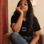 Sneha Babu Instagram - Awkward Poser. T-shirt- @voyd_clothing