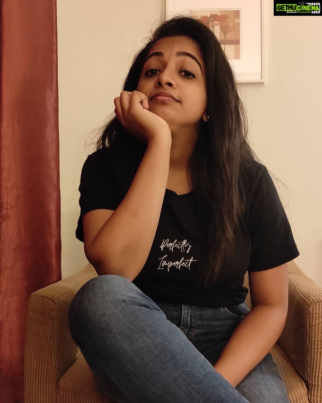 Sneha Babu Instagram - Awkward Poser. T-shirt- @voyd_clothing