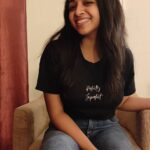 Sneha Babu Instagram – Awkward Poser. 
T-shirt- @voyd_clothing