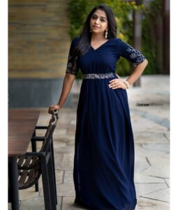 Sneha Babu Instagram - 💙
Photography:- @ashiq_rahim 
Costume:- @mihaara_designs 
MUA:- @reshmaravis_rrmakeovers 
Styling and coordination:- @farshanusrin 
Accessories:- @adorebypriyanka 
Assisted by:- @eldhose_paily 
#photooftheday #photoshoot #kochi #beauty #karikku
