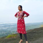 Sneha Babu Instagram - ❤️ Kurti:- @bunei_yaad Footwear:- @postcard.in