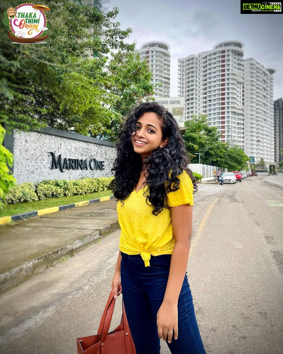 Sneha Babu Instagram - Thaka Thimi Onam.🌸 @ajiobusinessapp #ad #ajiostyles #thakathimionam #ajiobusiness