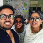 Sneha Babu Instagram - Caption it makale🙊 With Monu 👩‍👦@arjun_ratan_britto and Chori aunty👵 @im_happyface