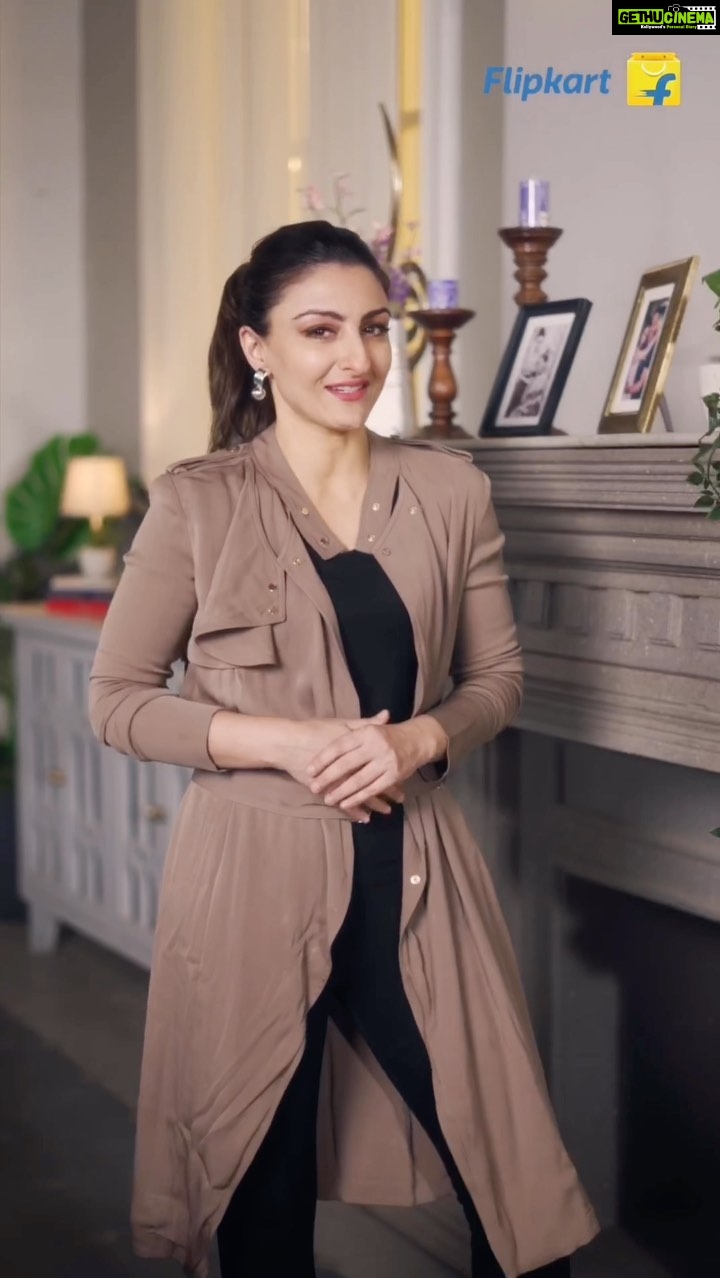 Soha Ali Khan Instagram - My #HomeFlipover with @flipkart has come to life and I’m so excited to show you how it has turned out! So warm and welcoming! We can’t wait to have our friends and family over and spend the holidays together. Also, there’s more in store guys, stay tuned! @flipkartlifestyle #Flipkart #homemakeover #lifestyle #onlineshopping