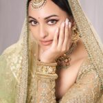 Sonakshi Sinha Instagram - When you dont wanna feel left out in #ShaadiSZN just dress up like the bride 😂