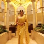 Sonali Kulkarni Instagram - Sunshine.. At Press conference of ‘Dharavi Bank’ Styled by : @prachethestylist ❤️ Assisted by : @styledby_bhakti @mansixix Saree : @shantibanaras Managed by: @elevate_promotions Jewlery : @azotiique Hair : @bhaktibarode_hairstylist Makeup : @shridharparab7906 Coordin : @sujeetyadav4058 📸 : @shruu_t #DharaviBank #mxplayeroriginals #MXplayer