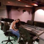 Sonali Raut Instagram - Cool setup😊 #studio #mixing #dubbing #mini theater