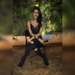 Sonali Raut Instagram - Gotta match my dress with the weather xD #leather #blacklove #blackdress #black