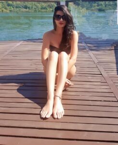 Sonali Raut Instagram - No matter how hot it gets, I will never leave wearing black! Black magic⚫️ #blackmagic #love #summer #goa