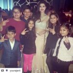 Sonali Raut Instagram - Cherishing moments with kids at #Delhi wedding appearance. #Cuteness #Fans #Posers #Yo