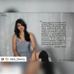 Sonali Raut Instagram - It was a pleasure to shop from you. #Repost @idiot_theory ・・・ Thank you @aslisonali for your kind words. We always work towards giving our best to the customers. #IdiotTheory