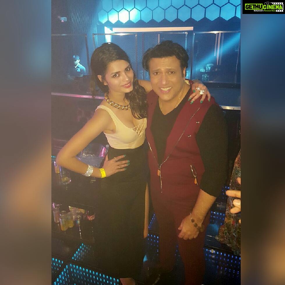 Sonali Raut Instagram - With Govinda #GoGovinda #aslisonali #LoveYouChiChi