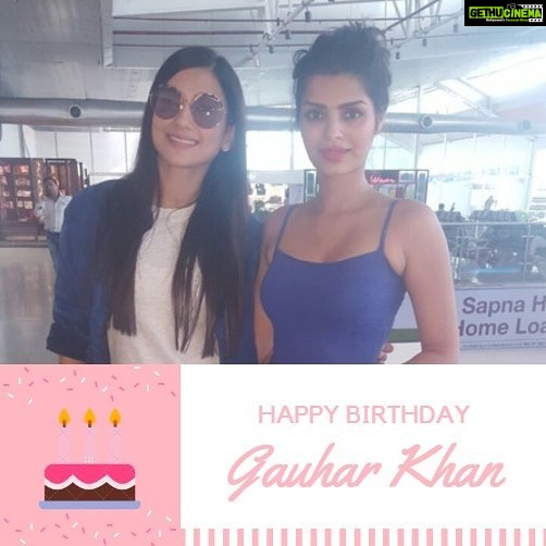Sonali Raut Instagram - Many Many Happy Retuns of the day @gauaharkhan. Wish you all the success in the world. You are just perfect. Don't ever change. #aslisonali #happybirthday