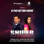 Sonali Raut Instagram - Guys check out the #Sniper game. I have been hooked on to #sniperloveattack.. Check yours by playing the game now. Thank you @hungamamusic @singer_shaan