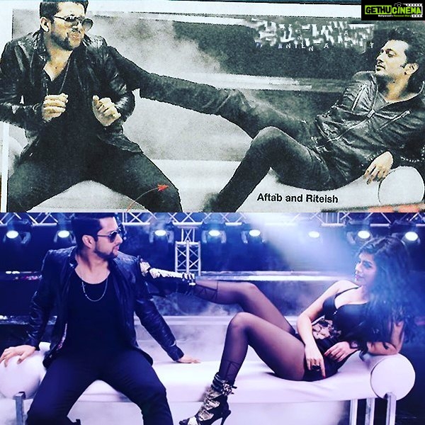 Sonali Raut Instagram - Hahahaha found this amazing creative haha.....@Riteishd @AftabShivdasani #SonaliRaut#guyys check it out 😉