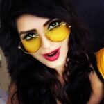 Sonali Raut Instagram - Sunglasses fever # hot summer # Sonali Raut # pretty yellow sunglasses #feeling hot#summercolors #Red#yellow#