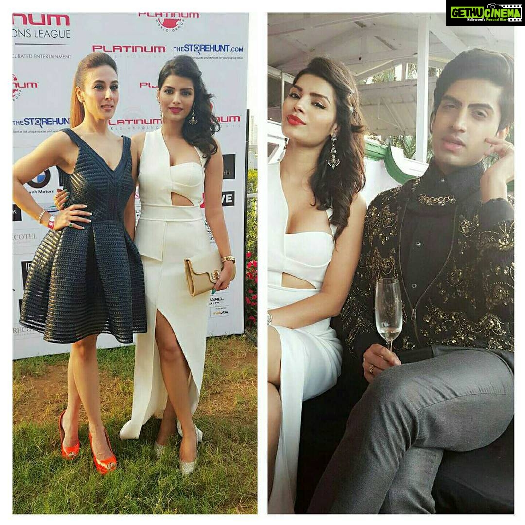 Sonali Raut Instagram - Charismatic!!! Sonali raut cheering!! At Derby event wearing my favourite Rippi Sethi outfit @rslabel @rippisethi@sushantdivgikar