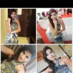 Sonali Raut Instagram - #Work mode#diwalifun#blueyellow#propertyshow#