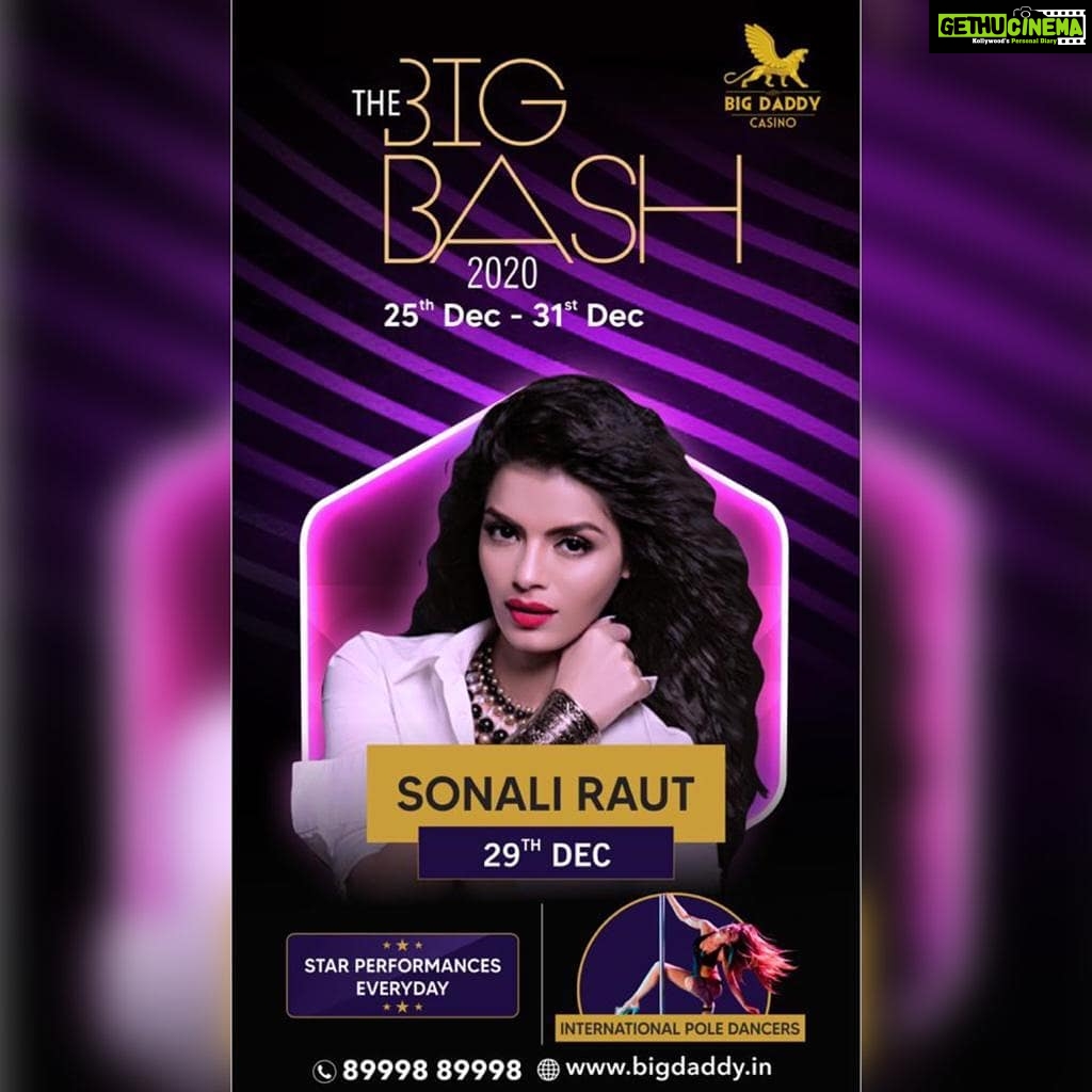 Sonali Raut Instagram - Come see me perform @bigdaddygoa!!!! Managed by @slashproductions #performance #event #goa #Christmas #newyearseve Goa