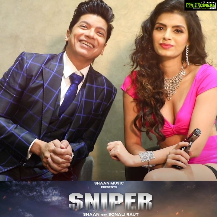 Sonali Raut Instagram - Dosto, less than 24 hours are left for the official release of #Sniper! Are you as excited as we are? Leave your comments below, and join us Live on YouTube tomorrow at 11am! #BreakTheBox #DareToBeDifferent #Shaan #SingerShaan #ShaanMusic #ShaanSingle #SonaliRaut #KunwarJuneja #NewMusic #IndiePop #Club #ComingSoon @singer_shaan @adityadevmusic @junejakunwar @mgmehulgadani @riyazzamlani