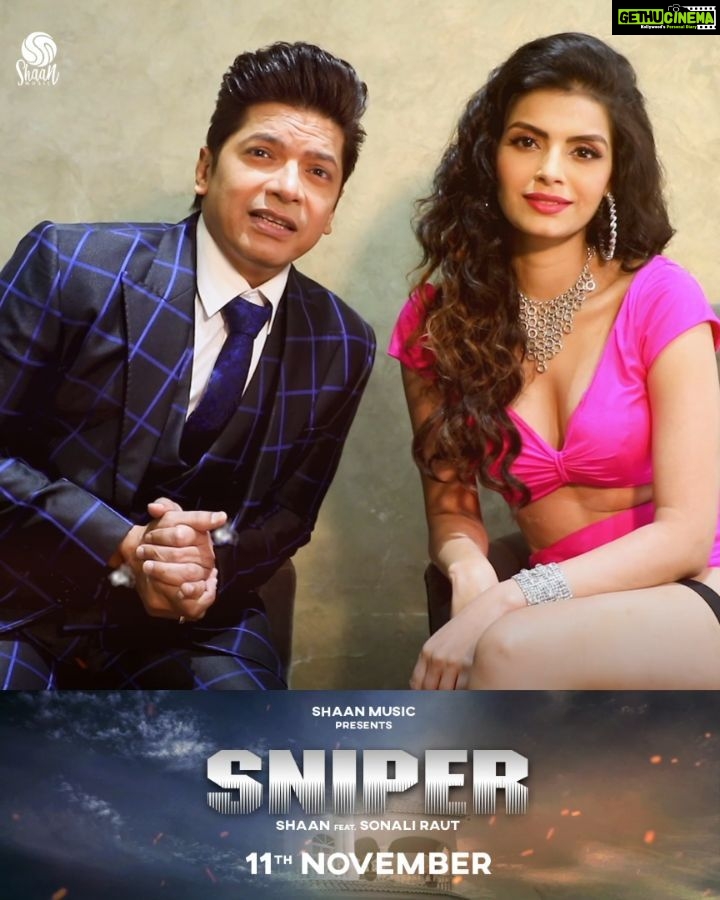 Sonali Raut Instagram - JUST ONE WEEK TO GO ! We're eager to share the song with you and we hope that you have subscribed to Singer Shaan on YouTube so that you don't miss out the premiere on 11th November at 11am! #Sniper #BreakTheBox #DareToBeDifferent #Shaan #SingerShaan #ShaanMusic #ShaanSingle #SonaliRaut #KunwarJuneja #NewMusic #IndiePop #HipHop #ComingSoon @singer_shaan @adityadevmusic @junejakunwar @mgmehulgadani @riyazzamlani