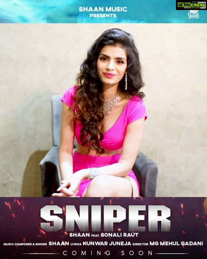 Sonali Raut Instagram - So overwhelmed to see everyone's response to the announcement of my #NewSong called #Sniper with @singer_shaan . Stay tuned, and please subscribe to Singer Shaan on YouTube for more information. #BreakTheBox #DareToBeDifferent #Shaan #SingerShaan #ShaanMusic #ShaanSingle #SonaliRaut #KunwarJuneja #NewMusic #IndiePop #HipHop #ComingSoon @adityadevmusic @junejakunwar @mgmehulgadani @riyazzamlani
