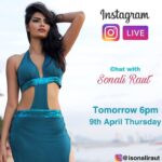 Sonali Raut Instagram - Coming Live tomorrow at 6pm!!!Lets chat together !! Managed by @slashproductions #instalive #lockdown