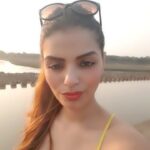 Sonali Raut Instagram - Loving this amazing vibe!!! #feelingood #nature #sunset #river #positivevibes #wind