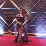 Sonali Raut Instagram - There is no need to dress like everyone else. It's more fun to create your own style. At Hindustan Times presents Real Estate Awards 2018. Outfit courtesy @rsbyrippiisethi @hindustantimes