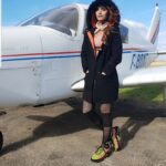 Sonali Raut Instagram - Come...... Fasten yr seat belt. Let me take you for a ride..... #shootbreak #shoot #shootmode #London #shootlocation #aadat #flihi #airfield #bluesky Hayes, Hillingdon