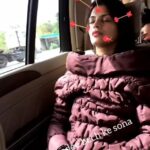 Sonali Raut Instagram – When your photographer catches you while sleeping!!!! #morningdrive #work #shoot #travel #sleepinglikeababy