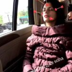 Sonali Raut Instagram - When your photographer catches you while sleeping!!!! #morningdrive #work #shoot #travel #sleepinglikeababy