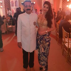 Sonali Raut Instagram - Last night at Baba Siddique's Iftar Party wearing outfit designed by @charmisdesign.
