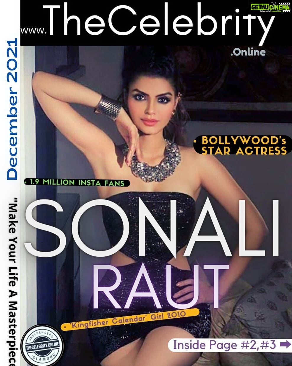 Sonali Raut Instagram - Got featured on the cover of @the_celeb_class magazine!!! #magazine #cover #coverpage #glamorous #Influencers #sonaliraut #grateful