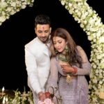 Sonarika Bhadoria Instagram - 3-12-2022♥️♾️✨🧿 My whole heart for my whole life💫 Got myself the gift of a lifetime!🌍 eternally grateful for this blessing🙇🏻‍♀️♥️ Happy Happy Roka Love @vikas__parashar 📸 @israniphotography 🤍
