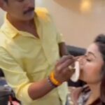 Sonia Agarwal Instagram - #instareels #sonta #chandumovie #soniaagarwal #sa #random #onthesets #jusforfun #kannadafilm #kannadasong