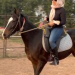 Sonia Mann Instagram - My favourite sport 🐎 Qila Saifdipur destination and Fitness club