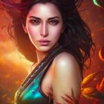 Sophie Choudry Instagram – Apparently I would make a good warrior princess & more . What do you think? 👑 😉 #aitrend #aiavatar #sophiechoudry #lensaai